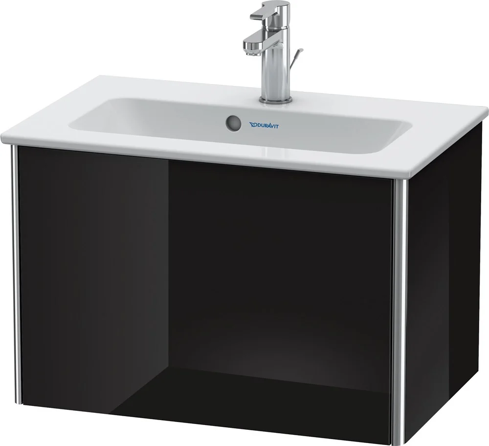 Тумба под раковину Duravit XSquare XS406504040 подвесная 61 см черный глянцевый Тумба под раковину Duravit XSquare XS406504040 подвесная 61 см черный глянцевый
