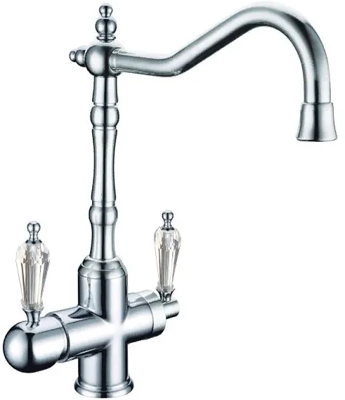 Смеситель для кухни Boheme TRADIZIONALE CHROMO 113-SW с кристаллом Swarovski Смеситель для кухни Boheme TRADIZIONALE CHROMO 113-SW с кристаллом Swarovski