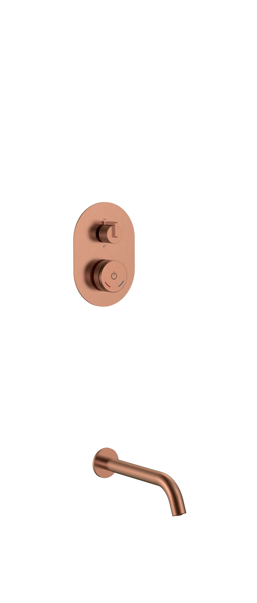 Душевая система Boheme TECH 154-CB Copper Brushed Душевая система Boheme TECH 154-CB Copper Brushed