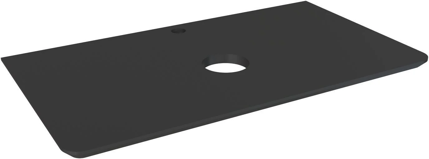 Столешница Aquanet Эмбер 80 черный матовый 00330476_old Столешница Aquanet Эмбер 80 черный матовый 00330476_old