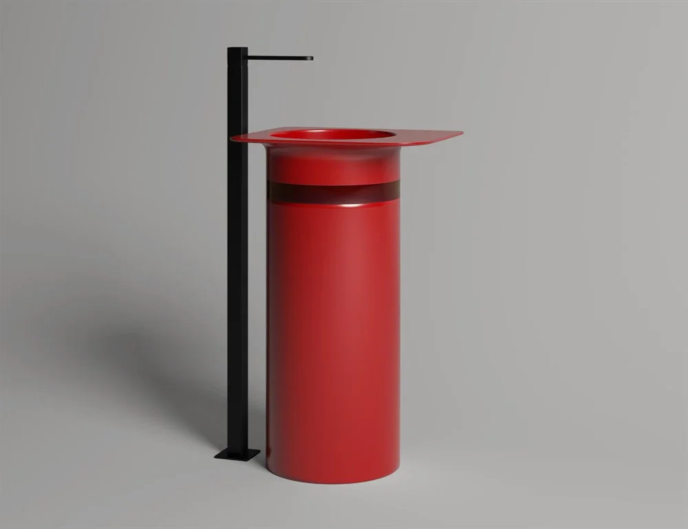 Раковина Salini NINFEA 01 130221M 540x447 напольная S-Stone Раковина Salini NINFEA 01 130221M 540x447 напольная S-Stone