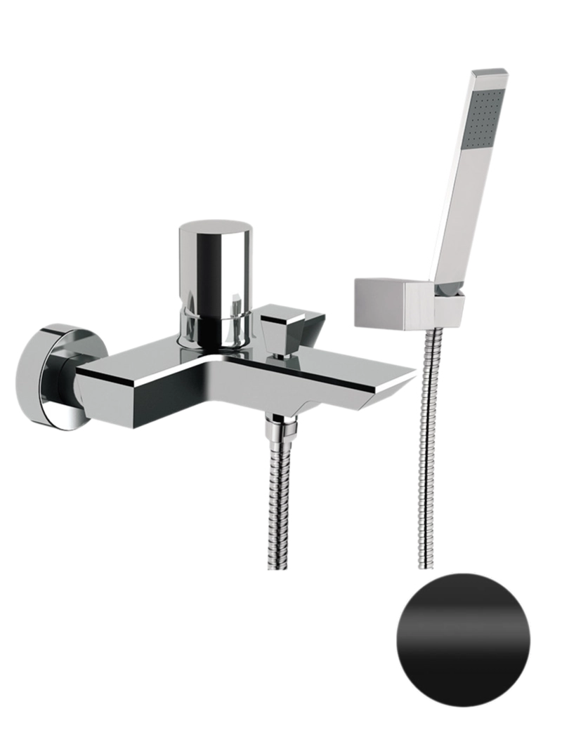 Смеситель для ванны Remer Edge EG502NO, черный матовый Смеситель для ванны Remer Edge EG502NO, черный матовый