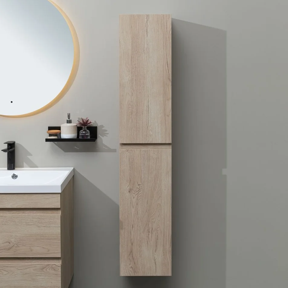 Шкаф-пенал Aquanet Нота New 30 00334201 дуб светлый Шкаф-пенал Aquanet Нота New 30 00334201 дуб светлый