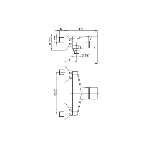 Смеситель для кухни Paini Arena 92CR572LLFTKM высокий Смеситель для кухни Paini Arena 92CR572LLFTKM высокий