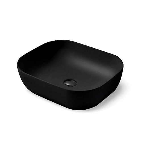 Раковина Vincea VBS-101MB, 500x400x140 черная Раковина Vincea VBS-101MB, 500x400x140 черная