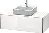 Картинка анонса товара «тумба под раковину duravit xsquare xs490202222 120 см белая глянцевый»