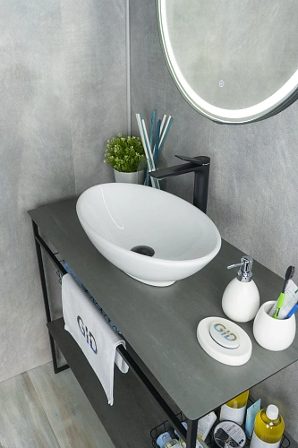 Раковина Gid N9021 51109 накладная белая 52x32x14 Раковина Gid N9021 51109 накладная белая 52x32x14