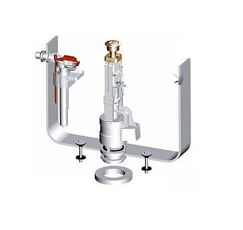 Арматура для бачка Artceram HERMITAGE цвет бронза HEA010 72 Арматура для бачка Artceram HERMITAGE цвет бронза HEA010 72