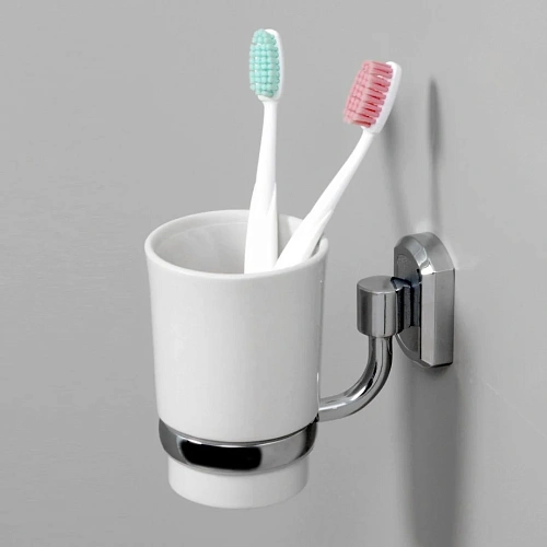 Стакан WasserKRAFT K-28128 хром Стакан WasserKRAFT K-28128 хром