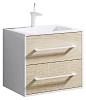Тумба под раковину AQWELLA Miami 60см Mai.01.06 подвесная, дуб сонома Тумба под раковину AQWELLA Miami 60см Mai.01.06 подвесная, дуб сонома