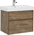 Тумба с раковиной Aquanet Nova Lite 75 дуб рустикальный (2 ящика) 00254697 Тумба с раковиной Aquanet Nova Lite 75 дуб рустикальный (2 ящика) 00254697