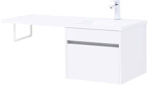 Тумба под раковину Aquanet Токио 48 белый (подвесная, 1 ящик) 00236915 Тумба под раковину Aquanet Токио 48 белый (подвесная, 1 ящик) 00236915