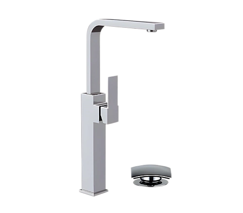 Смеситель для раковины Remer Qubika Q10GL Смеситель для раковины Remer Qubika Q10GL