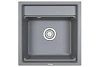 Кухонная мойка Granula KS-5002, АЛЮМИНИУМ кухонная мойка, кварц 510х500