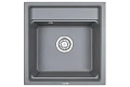 Кухонная мойка Granula KS-5002, АЛЮМИНИУМ кухонная мойка, кварц 510х500 Кухонная мойка Granula KS-5002, АЛЮМИНИУМ кухонная мойка, кварц 510х500