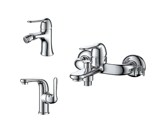 Комплект смесителей D&K DA1340001SET (DA1342101,DA1342201,DA1343201) Комплект смесителей D&K DA1340001SET (DA1342101,DA1342201,DA1343201)