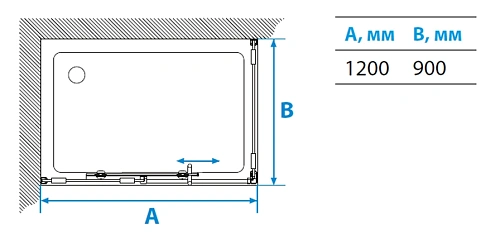 Душевой уголок Aquaton Ritsa 1AX003SSXX000 прямоугольное L 120х90х200 Душевой уголок Aquaton Ritsa 1AX003SSXX000 прямоугольное L 120х90х200