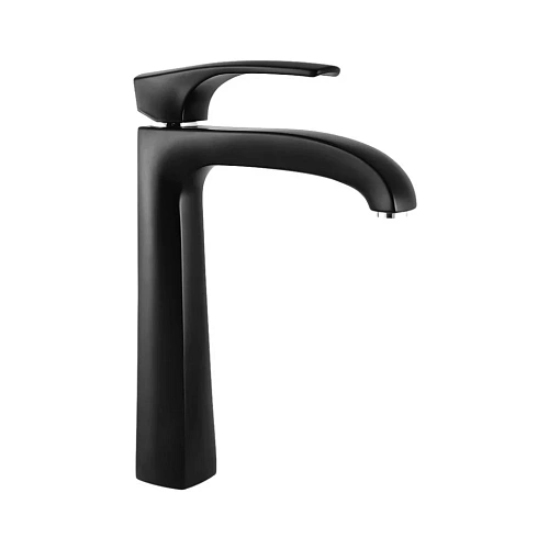 Смеситель для раковины Paini Lady 89YO211LLLSSR с донным клапаном высокий, черный Смеситель для раковины Paini Lady 89YO211LLLSSR с донным клапаном высокий, черный