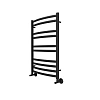 Полотенцесушитель водяной Aquatek Лугано П10 500х800 мм, черный муар AQ DOC1080BL Полотенцесушитель водяной Aquatek Лугано П10 500х800 мм, черный муар AQ DOC1080BL