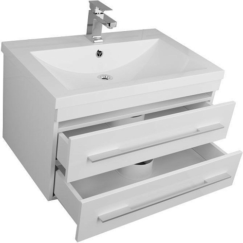 Тумба под раковину Aquanet Нота 75 белый 00171487 Тумба под раковину Aquanet Нота 75 белый 00171487