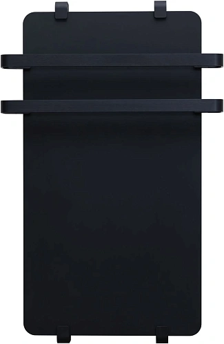Полотенцесушитель электрический Allen Brau Infinity 80x44 00325636 с рейлингом 2.0 и креплением, черный матовый Полотенцесушитель электрический Allen Brau Infinity 80x44 00325636 с рейлингом 2.0 и креплением, черный матовый