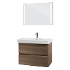 Картинка анонса товара «комплект мебели villeroy &amp; boch pure spur00vhr1 с зеркалом 80 см»