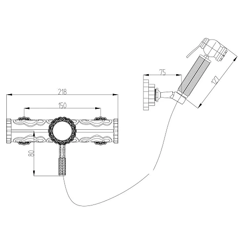 Гигиенический душ Lemark Jasmine (LM6618B) Гигиенический душ Lemark Jasmine (LM6618B)