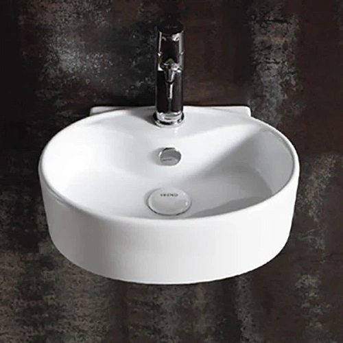 Раковина CeramaLux TR4358 накладная/подвесная, белый Раковина CeramaLux TR4358 накладная/подвесная, белый