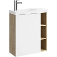 Корпус тумбы под раковину Aqwella Alba 60 L ALB0106LDD подвесной дуб давос 600х700х250 мм Корпус тумбы под раковину Aqwella Alba 60 L ALB0106LDD подвесной дуб давос 600х700х250 мм