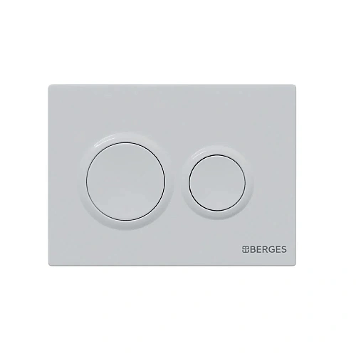 Комплект инсталляции BERGES NOVUM с клавишей смыва O1 белая, унитазом OKUS Rimless 49 см и сиденьем микролифт, быстросъём 043391 Комплект инсталляции BERGES NOVUM с клавишей смыва O1 белая, унитазом OKUS Rimless 49 см и сиденьем микролифт, быстросъём 043391