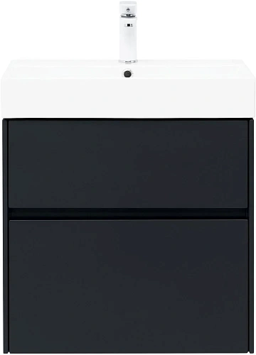 Тумба под раковину Aquanet Бруклин 60 антрацит матовый 00310140 Тумба под раковину Aquanet Бруклин 60 антрацит матовый 00310140