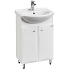 Картинка анонса товара «тумба под раковину aquaton джимми 57 м белый 1a250401dj010»