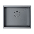 Кухонная мойка Omoikiri Kasen 54-16 INT GM нерж.сталь/вороненая сталь 4997061