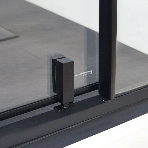 Душевой уголок WasserKRAFT Elbe 74P20 черный Душевой уголок WasserKRAFT Elbe 74P20 черный