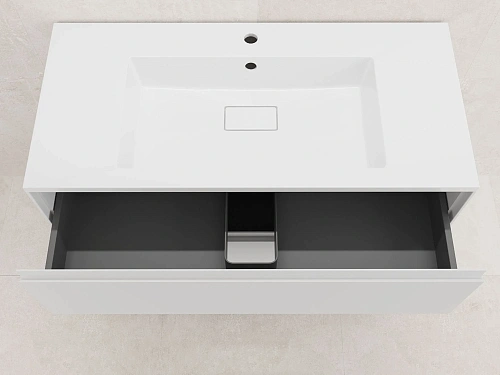 Тумба под раковину Style Line ЛИМА 100 ЛС-00002348 напольная белый Тумба под раковину Style Line ЛИМА 100 ЛС-00002348 напольная белый