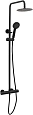 Душевая система Allen Brau Eclipse 3.0 5.E1A11-31 черный матовый Душевая система Allen Brau Eclipse 3.0 5.E1A11-31 черный матовый