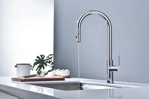 Смеситель для кухни Paulmark Galant хром Ga213077-CR Смеситель для кухни Paulmark Galant хром Ga213077-CR