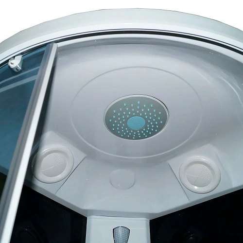 Душевая кабина Parly EC921 900x900 профиль белый, стекло тонированное Душевая кабина Parly EC921 900x900 профиль белый, стекло тонированное