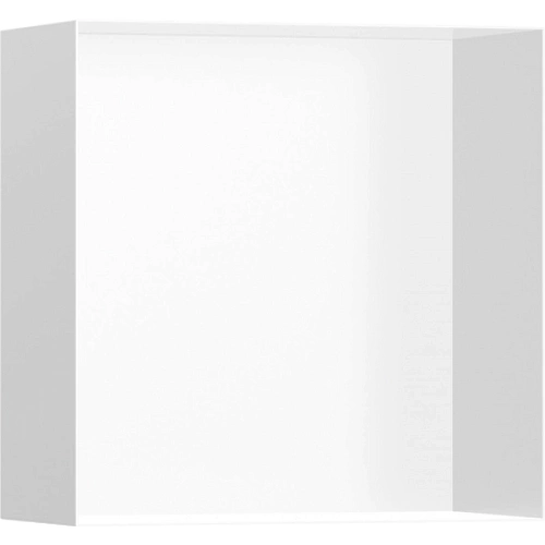 Настенный короб Hansgrohe XtraStoris с открытой рамой 30х39х14 см 56079700, матовый белый Настенный короб Hansgrohe XtraStoris с открытой рамой 30х39х14 см 56079700, матовый белый
