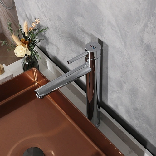 Смеситель для раковины Gid Berlin SS080-CH-D SS080CHD хром Смеситель для раковины Gid Berlin SS080-CH-D SS080CHD хром