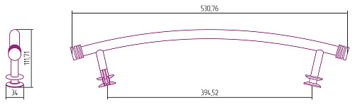 Полотенцедержатель Сунержа 470 15-2011-0470 Темный титан муар Полотенцедержатель Сунержа 470 15-2011-0470 Темный титан муар