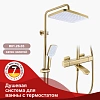 Душевая система Raglo R01.26.03, золотой сатин Душевая система Raglo R01.26.03, золотой сатин