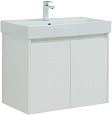 Тумба под раковину Aquanet Nova Lite 75 белый глянец (2 дверцы) 00298850 Тумба под раковину Aquanet Nova Lite 75 белый глянец (2 дверцы) 00298850