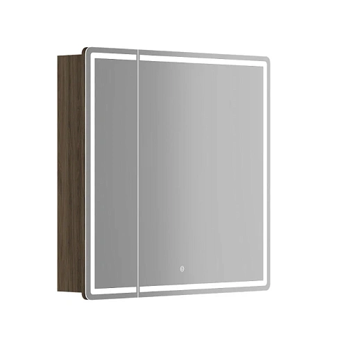 Зеркальный шкаф Sancos Mirror MI80ECH 790x150х740 мм, с LED подсветкой, дуб чарльстон Зеркальный шкаф Sancos Mirror MI80ECH 790x150х740 мм, с LED подсветкой, дуб чарльстон