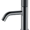 Смеситель для раковины Boheme STICK Gun Metal низкий с ручкой TOUCH 121-SGM.2 графит глянец Смеситель для раковины Boheme STICK Gun Metal низкий с ручкой TOUCH 121-SGM.2 графит глянец