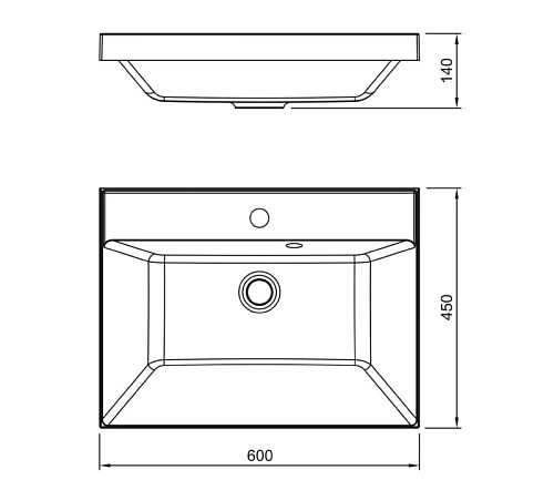 Тумба под раковину Style Line Манхэттен 60 см ЛС-00002377 напольная, белый матовый Тумба под раковину Style Line Манхэттен 60 см ЛС-00002377 напольная, белый матовый