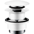 Донный клапан Hansgrohe push-open 50100700, матовый белый Донный клапан Hansgrohe push-open 50100700, матовый белый