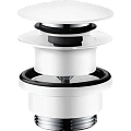 Донный клапан Hansgrohe push-open 50100700, матовый белый Донный клапан Hansgrohe push-open 50100700, матовый белый