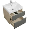 Тумба под раковину Aquaton Оливия 55 грей, дуб ойстер 1A254201OLUG0 Тумба под раковину Aquaton Оливия 55 грей, дуб ойстер 1A254201OLUG0