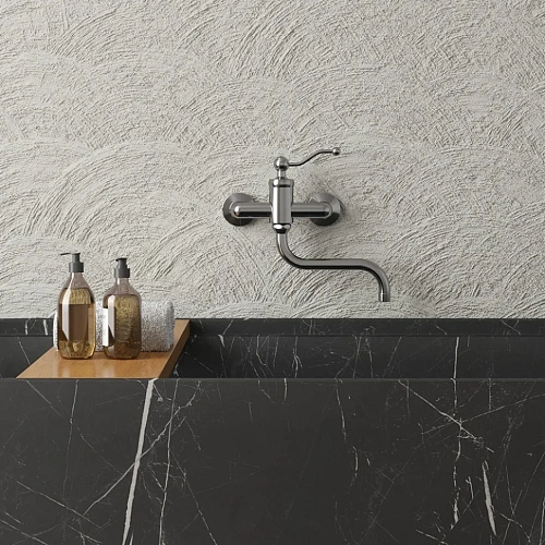 Смеситель для раковины Paini Cox 78YO205LLFTLMKM без донного клапана высокий черный Смеситель для раковины Paini Cox 78YO205LLFTLMKM без донного клапана высокий черный